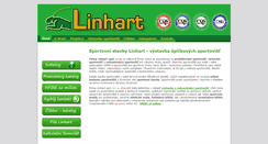 Desktop Screenshot of linhartsport.cz